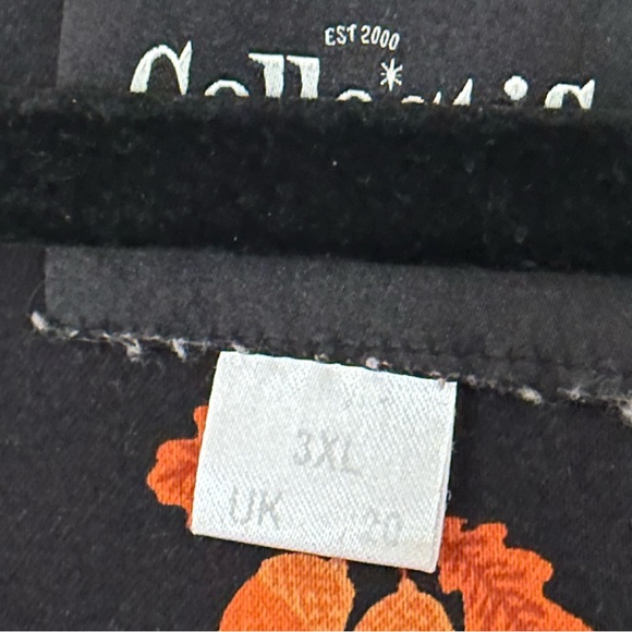 ELIANA COLLECTIF RETRO 50S ACORN PRINT SWING DRESS - Uk - Fall / Autumn theme - Picture 4 of 13